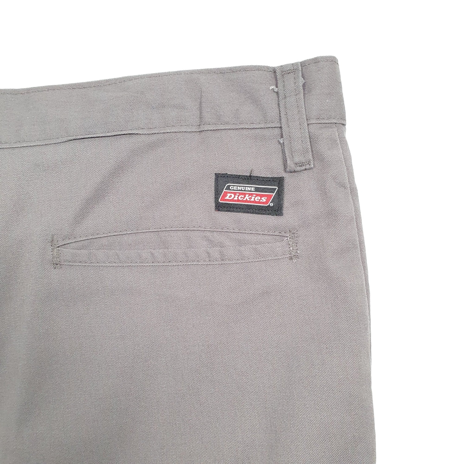 DICKIES Grey Chino Shorts Mens W44 image 3