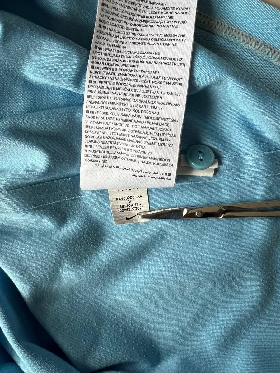RF ROGER FEDERER 2010 US OPEN NYC TENNIS SHIRT NIKE 381369-478