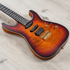 Esp Usa M-iii 2pt Guitar, Classic Stack &amp; '59/custom Hybrid, Tiger Eye Sunburst