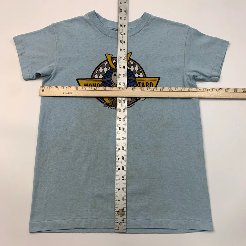 Camiseta De Colección Momo Taro Jóvenes Niños Jóvenes L Grande Melocotón Niño Folclore Japonés Foto 4 de 4