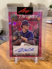 2023 Leaf Metal Baseball Josh Knoth Thrillerz Prospect RC Auto #1/1 Proof 🔥📈
