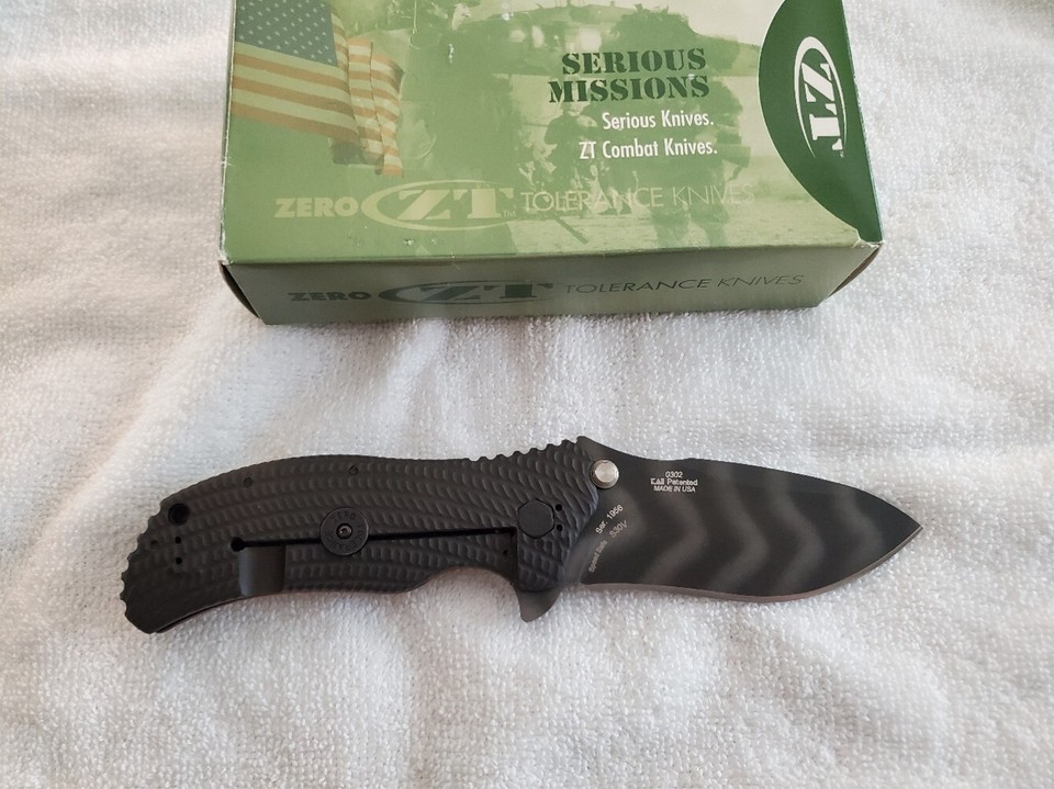 Zero Tolerance ZT 0302 Used Gibbs' NCIS Knife eBay