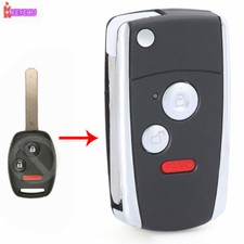 21 Button Conversion Flip Remote Key Shell Case For Honda Civic Ridgeline Fit