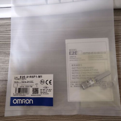 1PC New Omron E2E-X1R5F1-M1 Proximity Switch