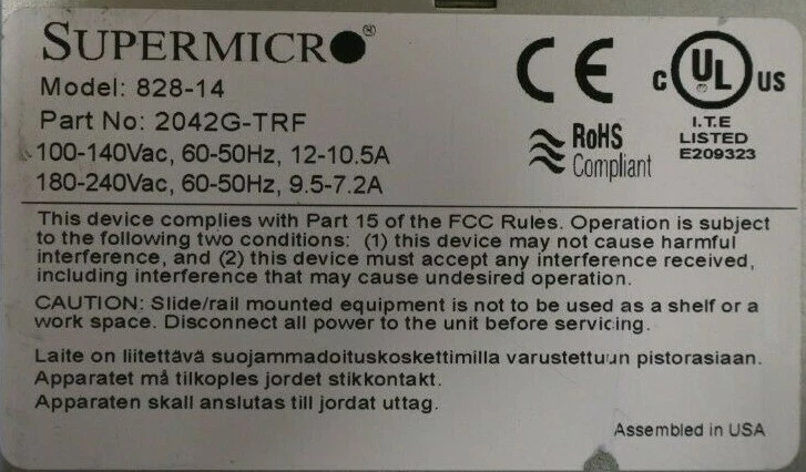 Supermicro SuperChassis 2042G-TRF 4x AMD Opteron 6262HE 32GB Ram 32 CORE Server - Image 2 of 2