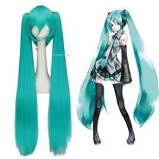 Anime Hatsune Miku Vocaloid Hatsune Miku Cosplay Girls Wigs Long Wig Hair Party