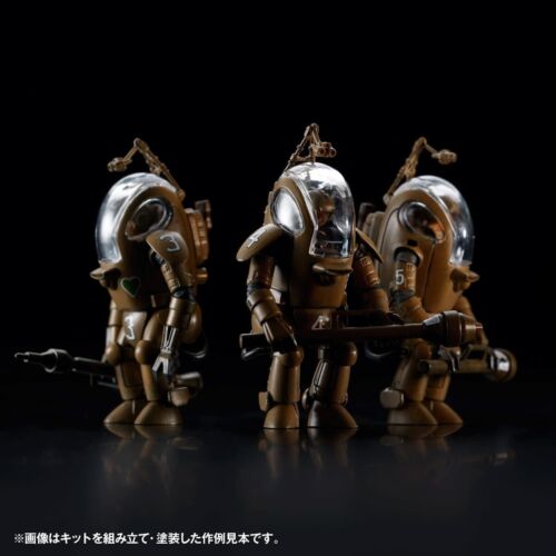Kaiyodo 1/35 Mak Ma.k Maschinen Krieger SF3D P.K.A. Ape Modell 3er Set - Bild 3 von 3