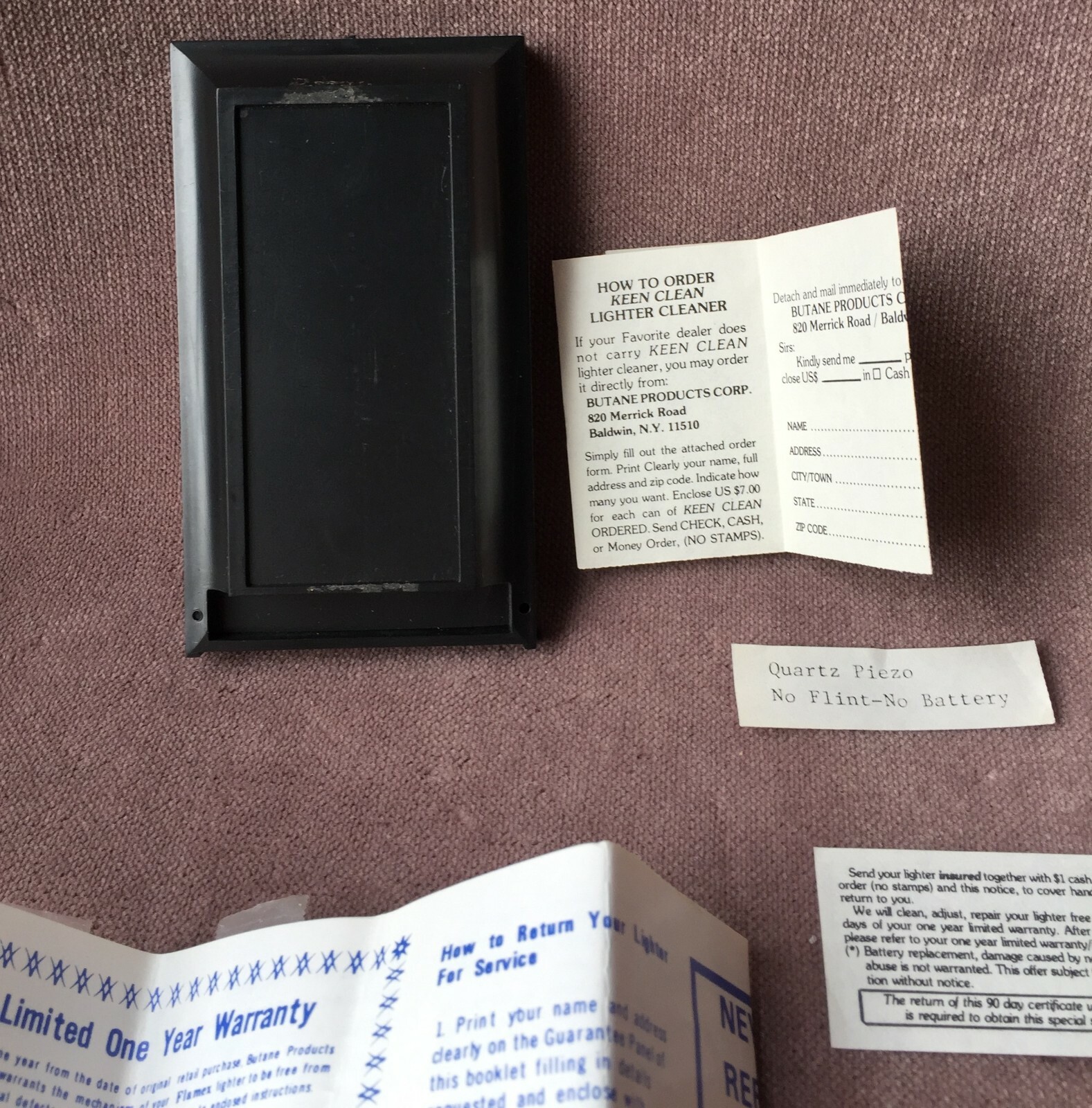 Vintage FLAMEX Lighter (engraved with the name BOB) (19-134)