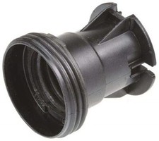 BJB 2 pin Plastic, ES Base, GLS Lampholder E27 Screw Mount Screw, Snap-Fit Fixin