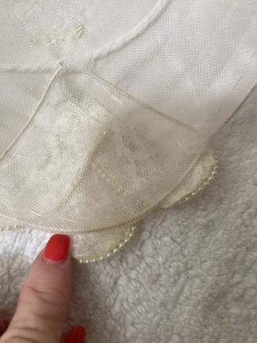 Fascinator White Hat Veil Formal Cocktail Tea vintage headpiece rare Piece - Picture 9 of 23