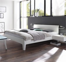 HASENA Komfortbett Xyvola 30 extra hoch weiß deckend lackiert 100x200