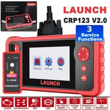 2025 LAUNCH X431 CRP123 V2.0 OBD2 Diagnostic Scanner ABS SRS Fault Code Reader