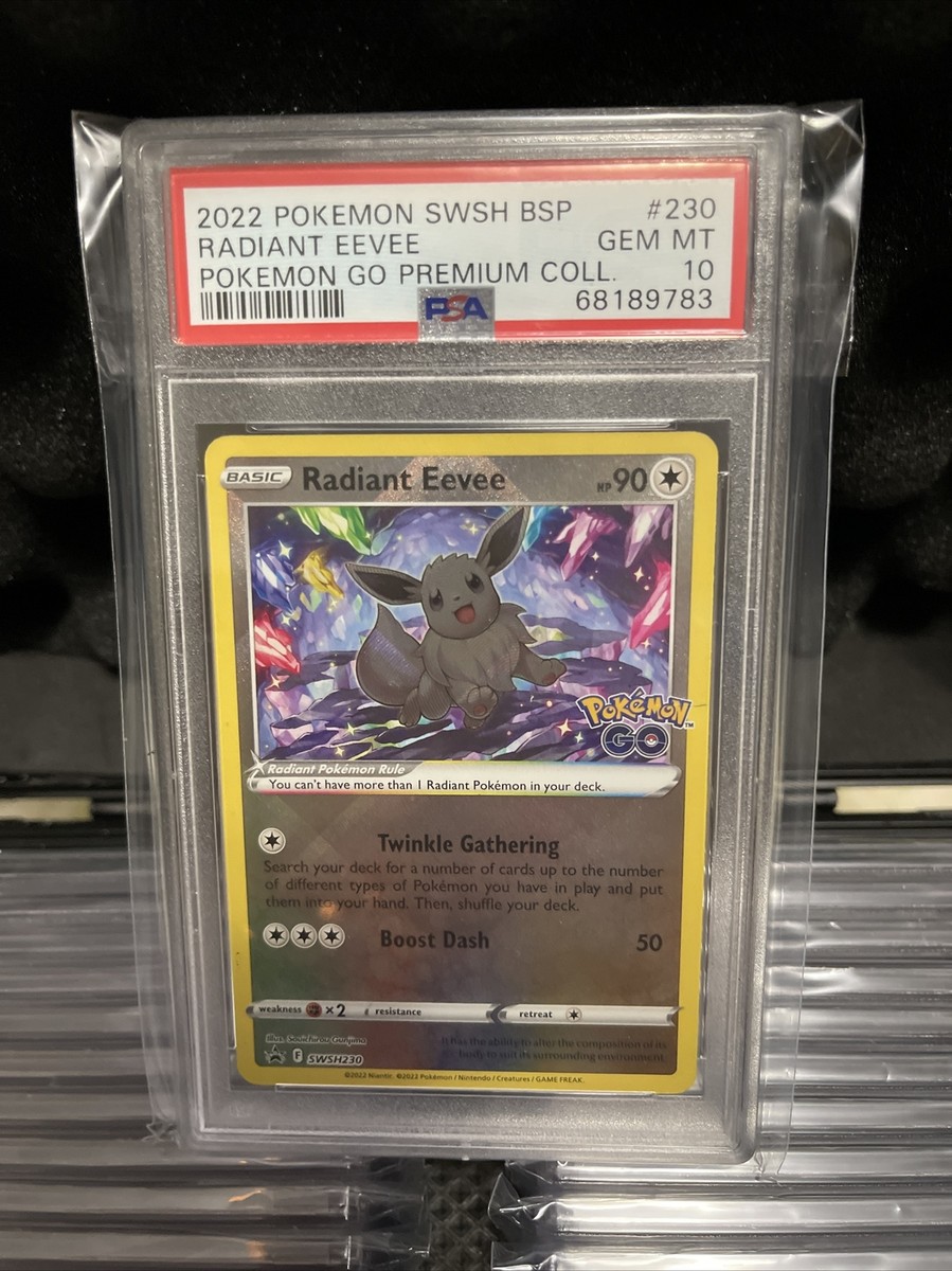 【PSA10】イーブイ2022 RADIANT EEVEE #055 2022 Pokemon GO Japanese #055 S10b Radiant Eevee Holo PSA 10