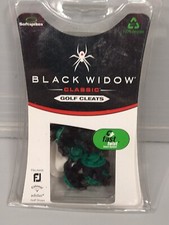 Black Widow Classic Golf Cleats Small Metal Thread Insert System 