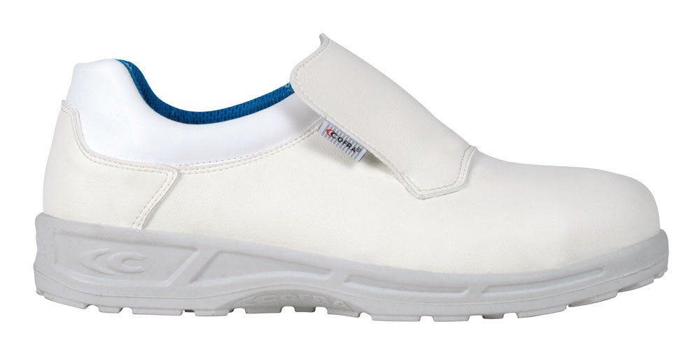 n44 - Scarpe Cofra CADMO WHITE ANTINFORTUNISTICHE BIANCHE USO ALIMENTARE