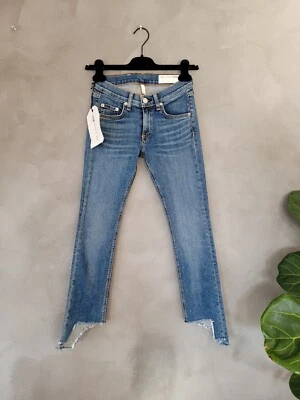 **Rag & Bone** Blue Stretchy Denim Hampton Jeans Size 23 - Bild 1 von 4