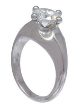 Bvlgari 1.62ct Round Brilliant Cut Diamond Platinum Solitaire Ring Size 6