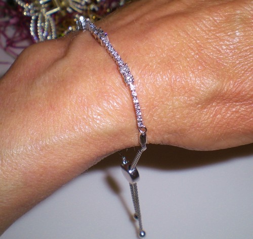 KAY *EVER US* 14K White Gold 1ct Diamond Bolo Bracelet ๐ $ 2,999 GORGEOUS! - Picture 15 of 24