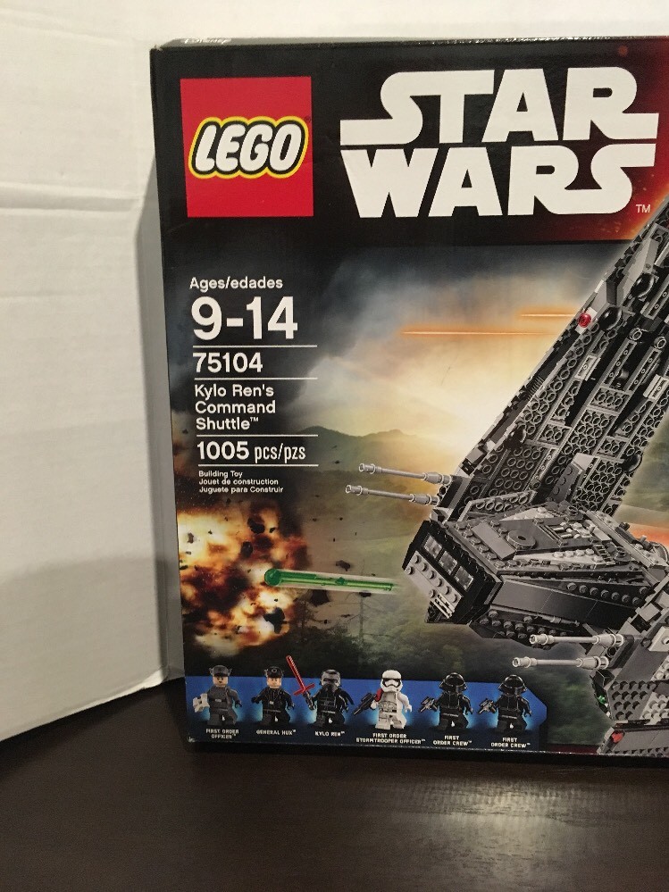 LEGO Star 75104 Wars Kylo Ren's Command Shuttle 75104 Star New Never Opened Sealed RetiROT ef0ff1 LEGO Star 75104 Wars Kylo Ren's Command Shuttle 75104 Star New Never Opened Sealed RetiROT ef0ff1