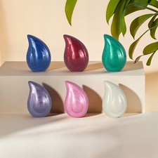 Keepsake Urns for Ashes Small Mini Human Pet Teardrop Cremation Memorial Funeral
