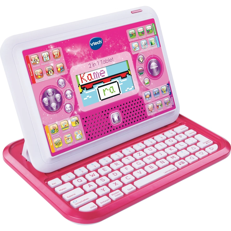 VTech 2 in 1 Tablet pink, Lerncomputer