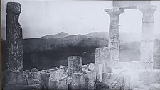 Temple of Aphaia, Aegina, Greece, Magic Lantern Glass Slide