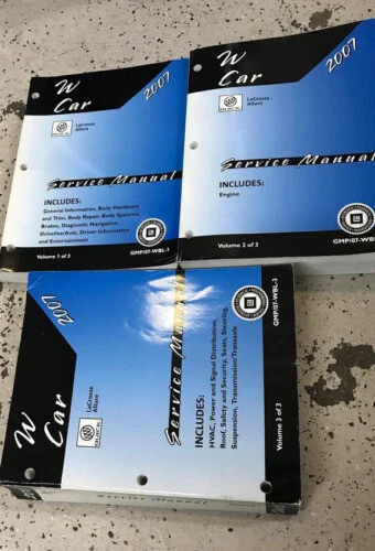 Manuali di assistenza e riparazione carte per l'auto per Buick