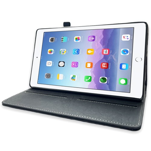 Leder Smart Cover für alle Apple Modelle !!! Tablet Case Schutzhülle Tasche Etui - Bild 11 von 13