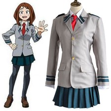 My Boku no Hero Academia School Uniform OCHACO URARAKA Anime Show Costume S-XL