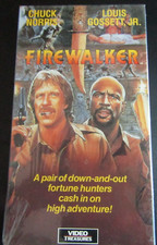 Firewalker VHS CHUCK NORRIS  LOUIS GOSSETT JR. 1989 NEW  SEALED