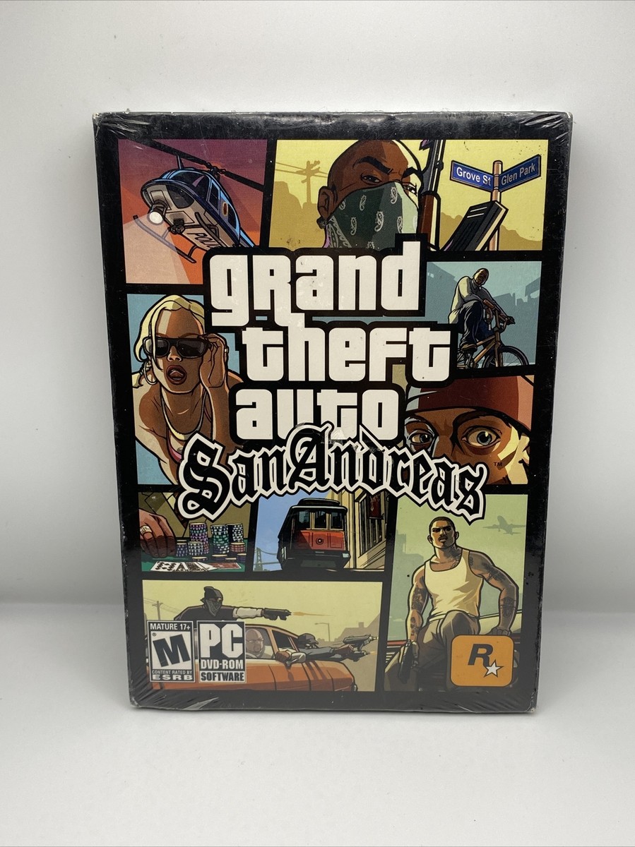 レア】GTA SA PC用 US版 初版