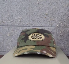 Land Rover Logo Adjustable Embroidered Ball Cap Hat New