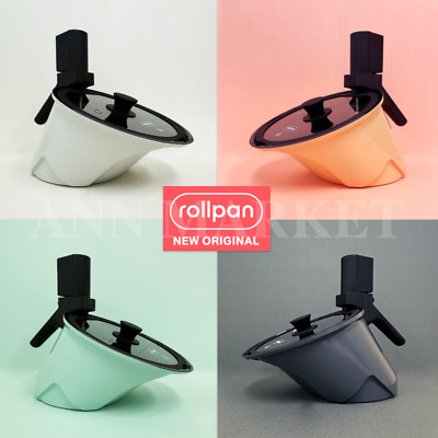rollkitchen rollpan NEW ORIGINAL Automatic Rotation Cooking Pot // | eBay