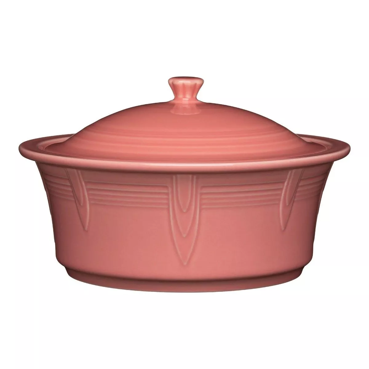 Fiesta 90oz Large Covered Casserole Dish Peony