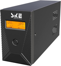 600VA/360W Ups Battery Backup and Surge Protector,Computer Uninterruptible Power