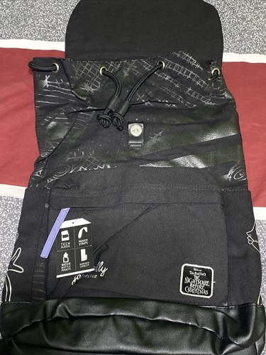 Nightmare Before Christmas Jack & Sally Rucksack Backpack NEW! - Picture 3 of 6