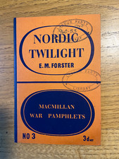 FORSTER; NORDIC TWILIGHT, 1940