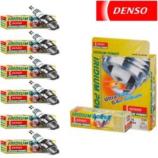 6 Pack Denso Iridium Power Spark Plugs 1985-1987 Dodge W150 3.7L L6 Kit Set