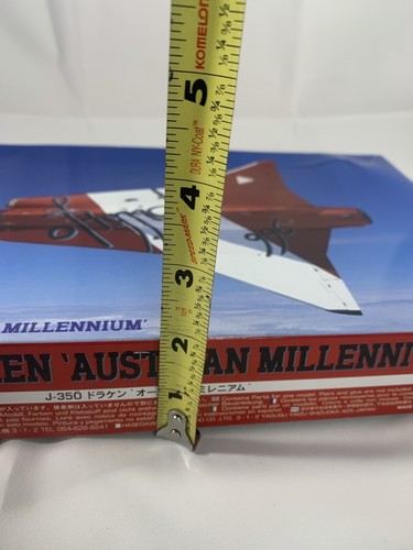 Hasegawa Saab J-350 Draken Austrian Millennium 1997 Rare Model Kit Airplane OB - Picture 20 of 20
