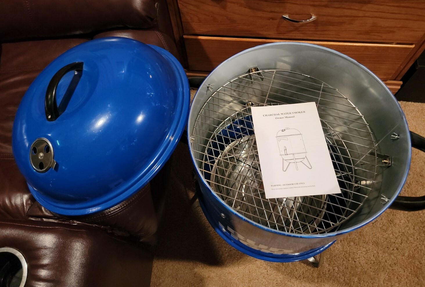 New Bud Light Collectable Komodo Charcoal Smoker eBay