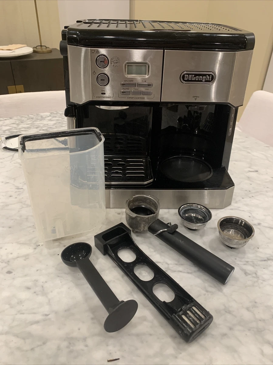 De'Longhi Combination Espresso/Coffee Machine - Stainless Steel BCO430