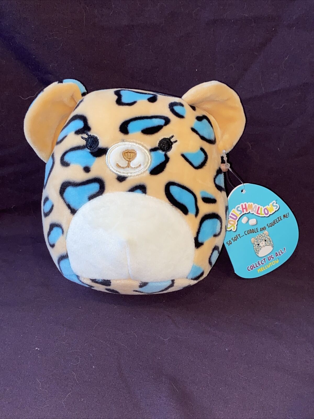 Liv the Teal Leopard HUGE Squishmallow 24/" 24 Inch New With Tags WOW!