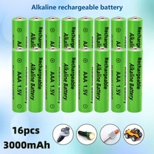 AA AAA Rechargeable Batteries 3000mAh 1.5V/Alkaline AA AAA USB LCD Smart Charger