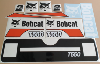 Bobcat S185 High Flow Loader Aftermarket Decal Aufkleber Adesivo Stick Replacement Set