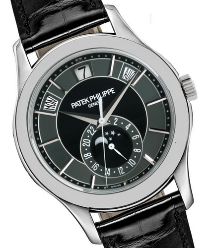 Patek Philippe Complications Men's Black Watch - 5205G-010