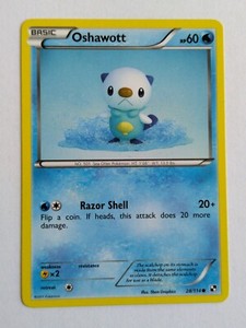 Oshawott 28/114 Pokemon TCG Black & White Regular Common