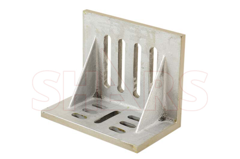 Ground .0005" Webbed Slotted Angle Plate 10 x 8 x 6" High Tensile Cast Iron R