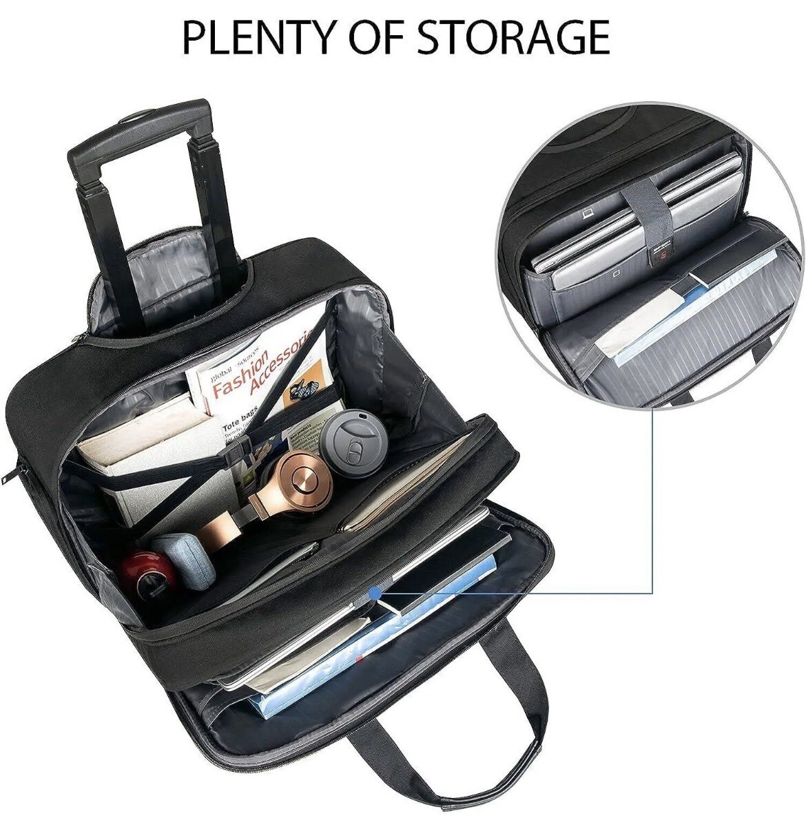 Empsign Rolling Laptop Bag eBay