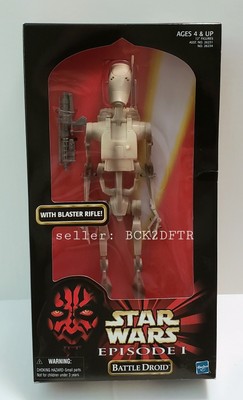 ? Star Wars 12" BATTLE DROID 1:6 Scale EP1 Phantom Menace TPM 1999 Jedi Sith