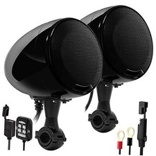 AN4-X 2-Channel All-in-One Amplifier 4.5" Full Range Waterproof AN4-X Black